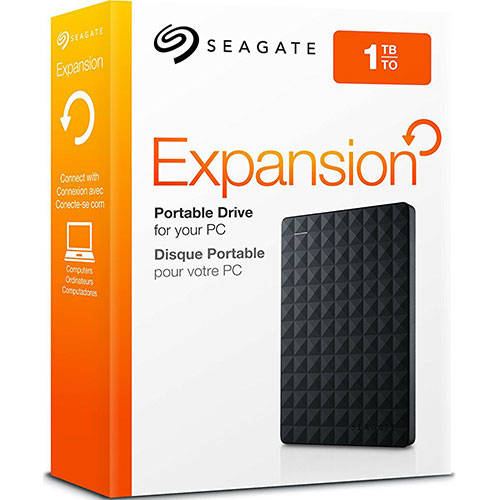 Caja del Seagate Expansion Portable Drive